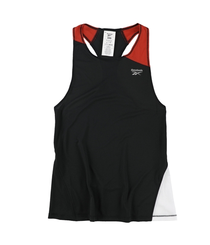 Reebok Womens Speedwick Racerback Tank Top blackred XXS