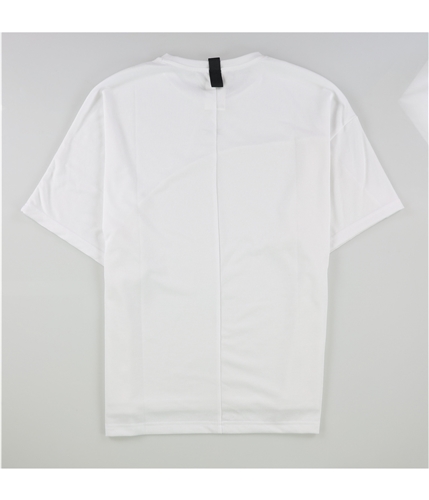Reebok Womens Fabric Mix Basic T-Shirt white XS