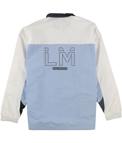 Reebok Mens Les Mills Track Jacket blueblack XL
