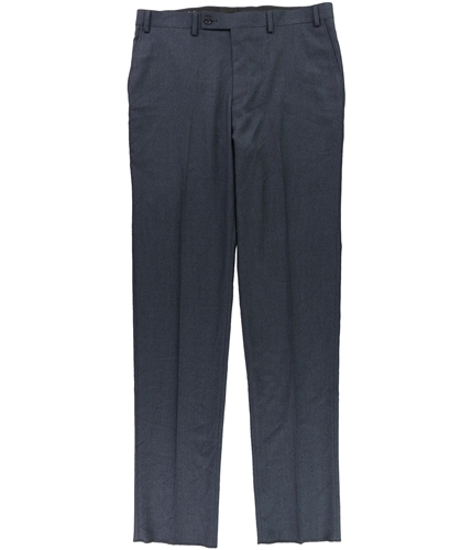 Andrew Fezza Mens Solid Heather Dress Pants Slacks gray 35/Unfinished