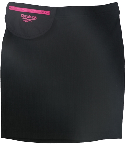 Reebok Womens Ribbed Mini Skirt black XS