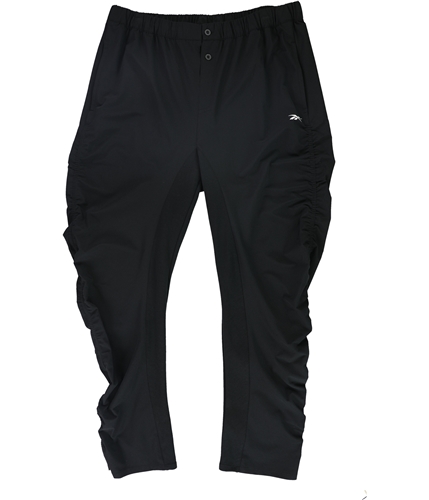 Reebok Mens Slim-Fit Training Athletic Track Pants black 2XL/27