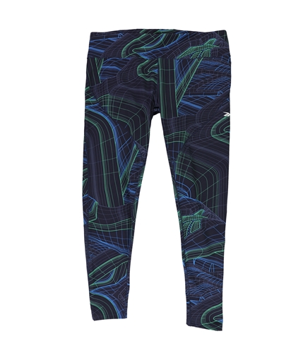 Reebok Womens Lux Perform Compression Athletic Pants vecnav XL/28