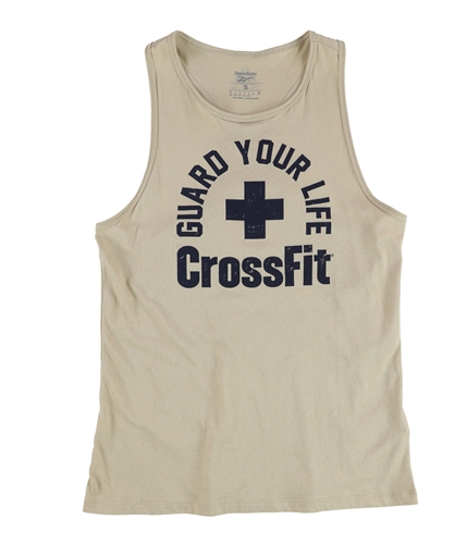 Reebok Womens Guard Your Life Racerback Tank Top sand S