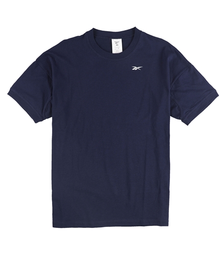 Reebok Womens Casual Basic T-Shirt navy XS