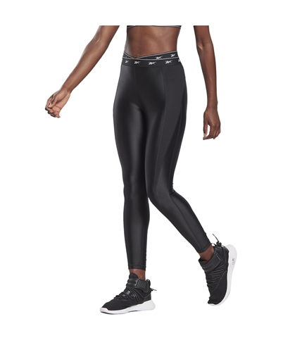 Buy a Womens Reebok High Shine Compression Pants | TagsWeekly.com