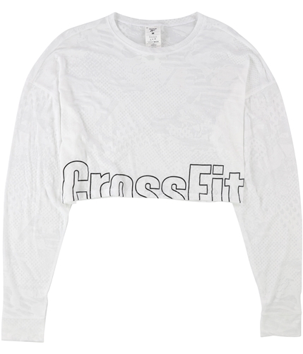 Reebok Womens CrossFit Graphic T-Shirt white XS