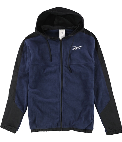 Reebok Mens WOR Fleece Jacket navy XS