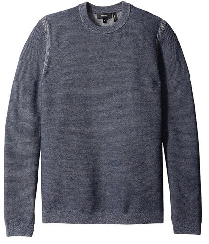 Theory Mens Knit Pullover Sweater blue L