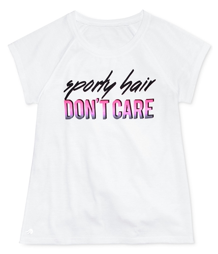 Ideology Girls Don't Care Graphic T-Shirt brightwhite 6X