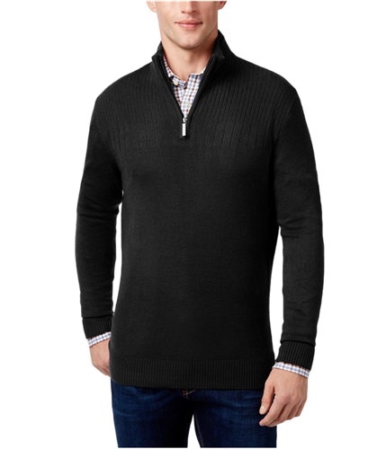 Geoffrey Beene Mens Big & Tall Super Soft Pullover Sweater black XLT