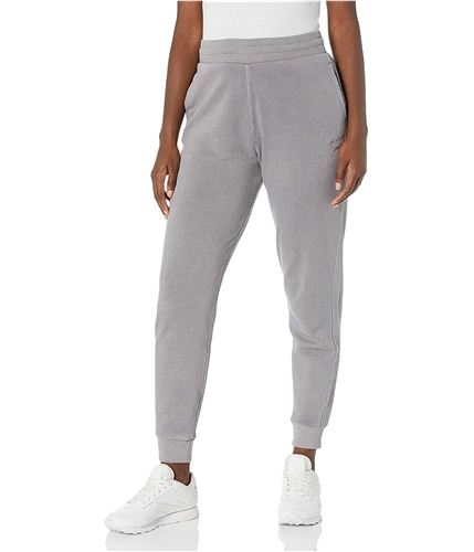 Reebok Womens Washed Casual Jogger Pants gray XS/27