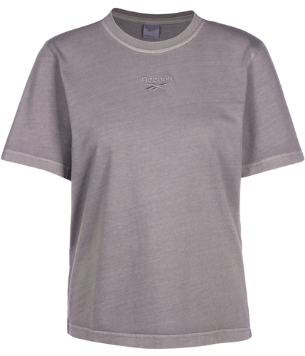 Reebok Womens Washed Basic T-Shirt gragry S