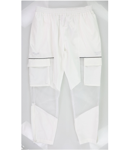 Reebok Womens Wonder Women Athletic Track Pants white XL/29