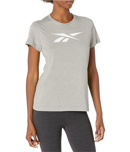Reebok Womens Vector Graphic T-Shirt mediumgreyheather XS
