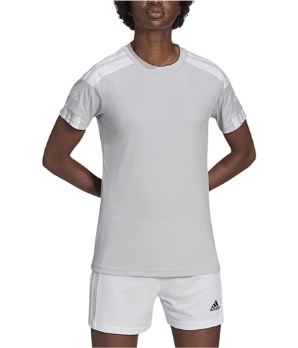 Adidas Womens Squadra 21 Soccer Jersey ltgray XS