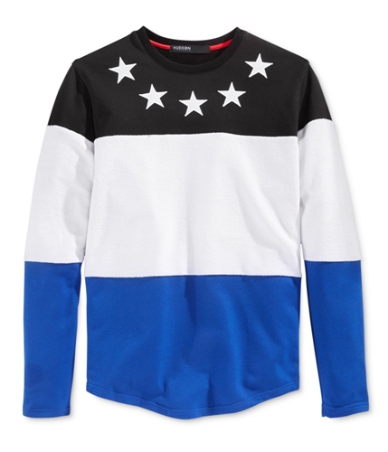 Hudson Mens All Stars Colorblocked Pullover Sweater royal M