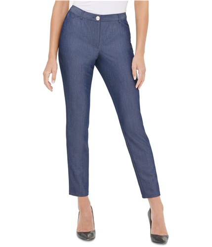 Tommy Hilfiger Womens Berkeley Casual Trouser Pants blue 10x29