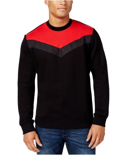 Sean John Mens Chevron Pullover Sweater pmblack S