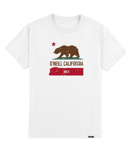 O'Neill Mens California 1952 Graphic T-Shirt white S