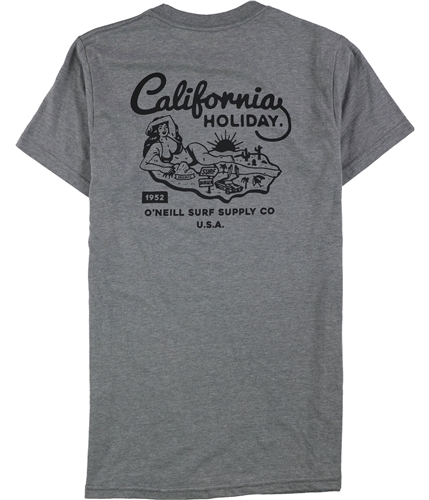 ONeill Mens California Holiday Graphic T-Shirt mht S