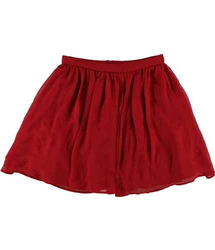 Bee Darlin Womens Mixed Media A-line Skirt newruby 3/4