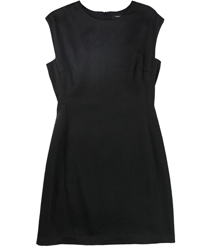 Theory Womens Structured Cocktail Dress black 10