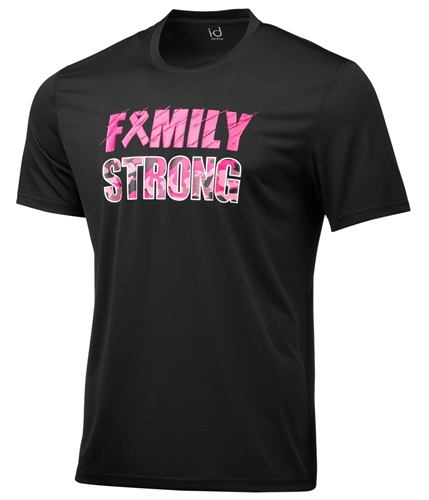 Ideology Mens Family Strong Graphic T-Shirt deepblack M