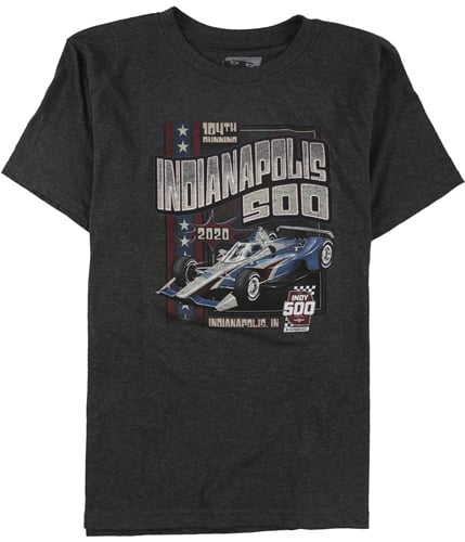 INDY 500 Boys Americana Graphic T-Shirt dkgray XS