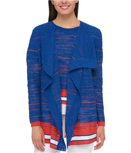 Tommy Hilfiger Womens Flyaway Cardigan Sweater sim S