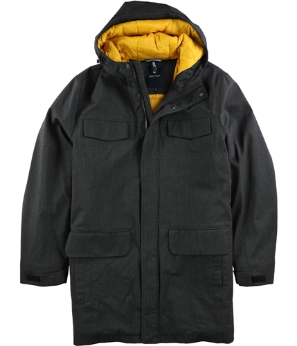 Nautica Mens Herringbone Jacket darkgray M