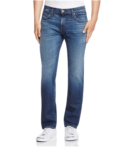 J Brand Womens Whiskered Straight Leg Jeans canis 36x34