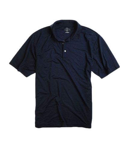 Champion Mens Ss Texture Rugby Polo Shirt blue L