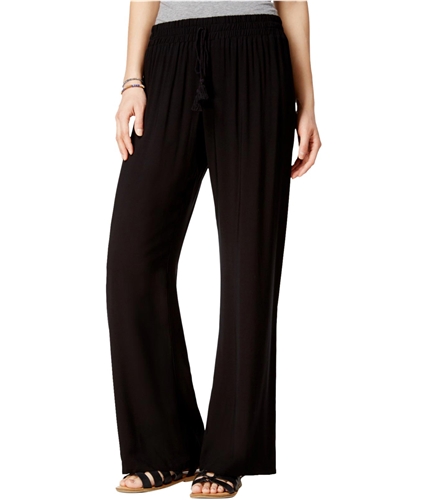 Be Bop Womens Pull-On Palazzo Casual Trouser Pants black XS/33