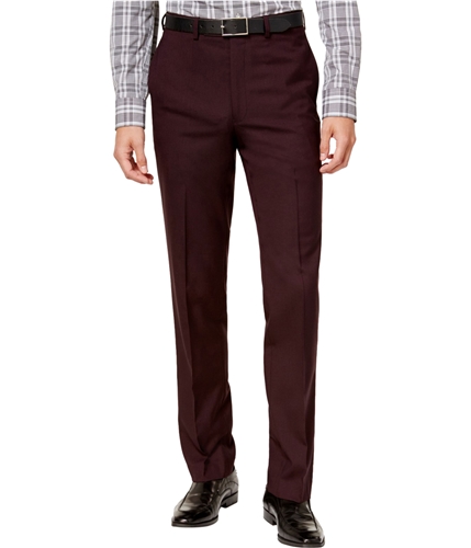 Calvin Klein Mens Slim-Fit Casual Trouser Pants burgundy 31x32