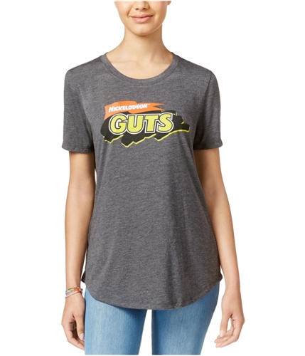 Nickelodeon Womens GUTS Graphic T-Shirt heathercharcoal XS