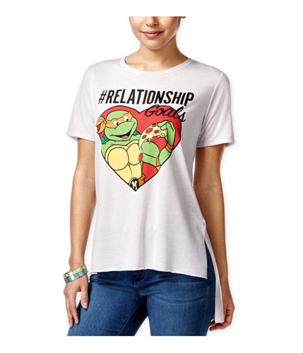 Nickelodeon Womens Relationship Goals Graphic T-Shirt heathergrey XS