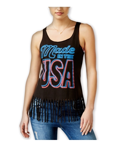 Gold Rush Womens Made In The USA Tank Top black XS