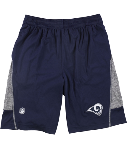 NFL Team Apparel Boys LA Rams Athletic Walking Shorts navy 10-12
