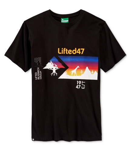 LRG Mens Lifted 47 Graphic T-Shirt bl30 M