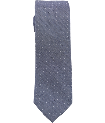 Calvin Klein Mens Denim Pindot Self-tied Necktie 411 One Size