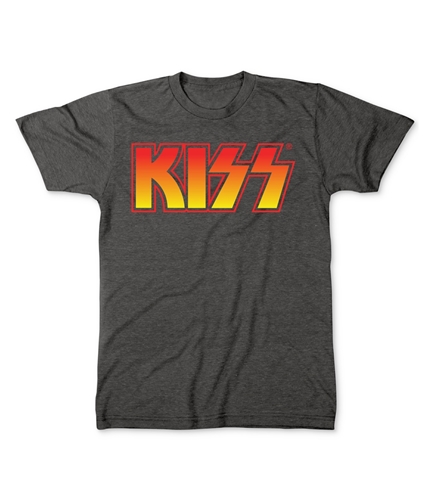 Freeze CMI Inc. Mens Kiss Graphic T-Shirt charcoal S