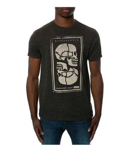 KR3W Mens The Muerta Graphic T-Shirt black S