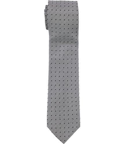 Calvin Klein Mens Tonal Dot Self-tied Necktie black One Size