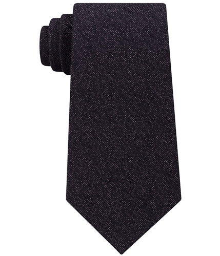 Calvin Klein Mens Unsolid Self-tied Necktie 001 One Size