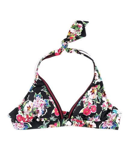 Kenneth Cole Womens Floral Bikini Swim Top wat M
