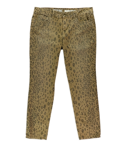 DKNY Womens Leopard Skinny Fit Jeggings 201 12x28