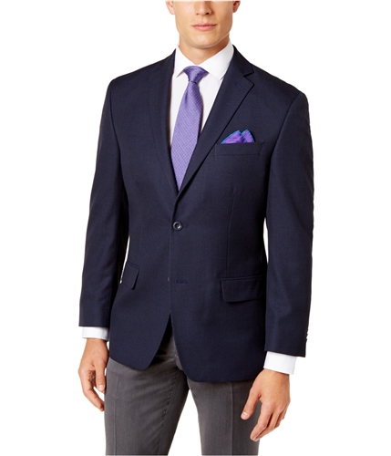 Michael Kors Mens Classic Fit Two Button Blazer Jacket blue 60