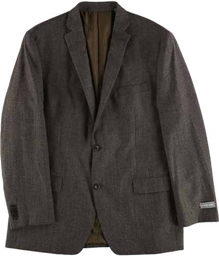 Michael Kors Mens Classic Fit Two Button Blazer Jacket chocolatebrown 43