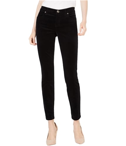 KUT from the Kloth Womens Catherine Casual Corduroy Pants black 2x30